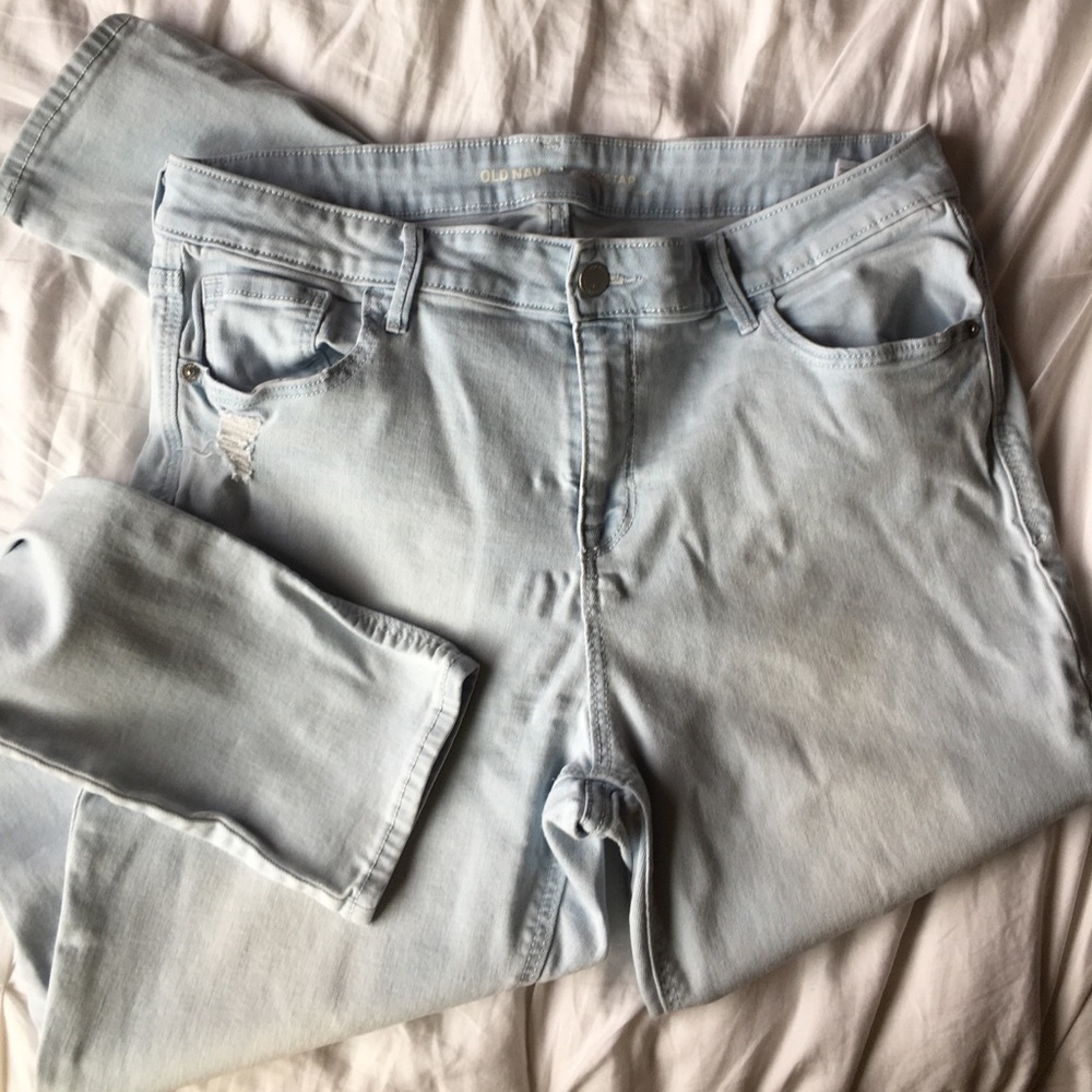 Old Navy Rockstar Mud-rise jeans